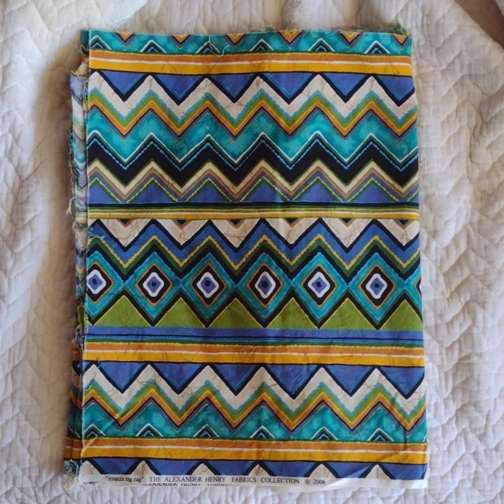 Alexander Henry Nyanza Zig Zag Fabric 14.5
